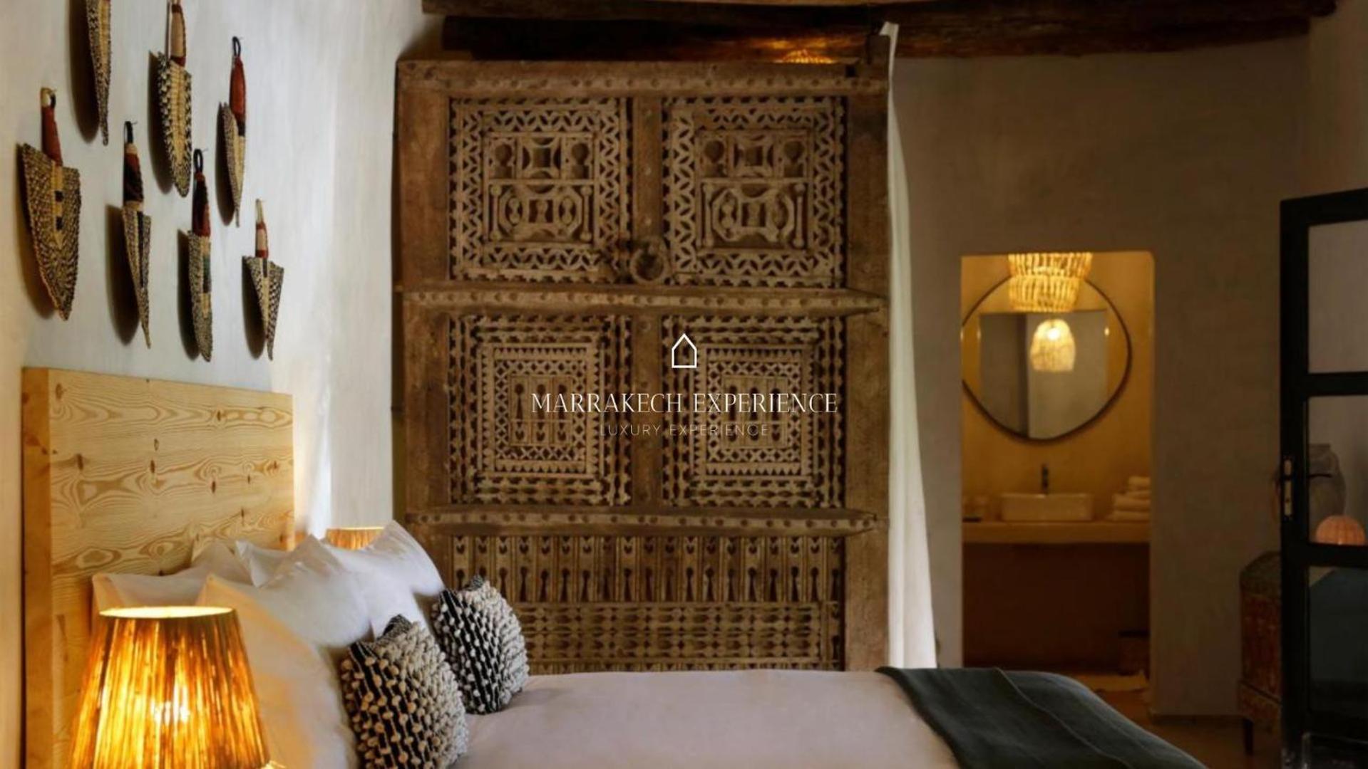 Jardin Bleu Villa Marrakesh Bagian luar foto