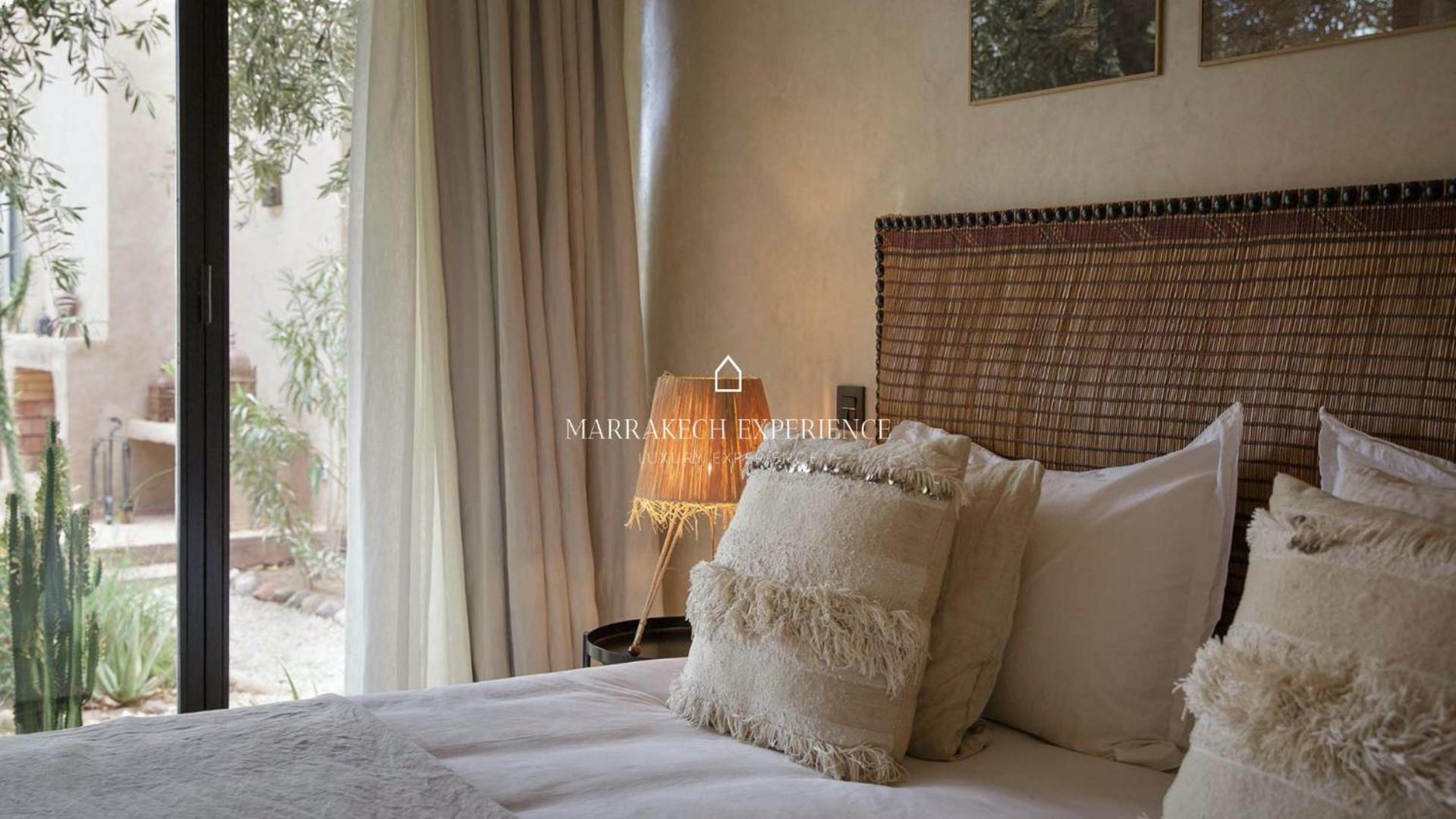 Jardin Bleu Villa Marrakesh Bagian luar foto