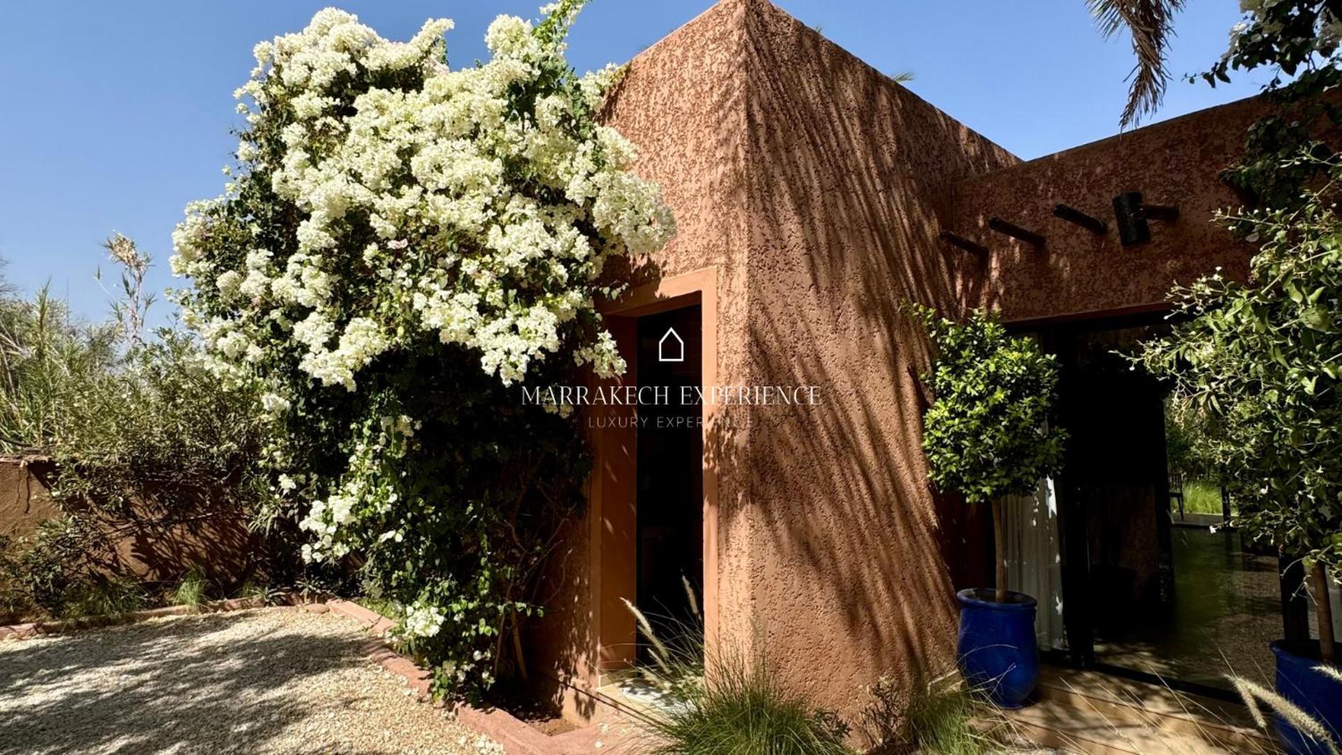 Jardin Bleu Villa Marrakesh Bagian luar foto